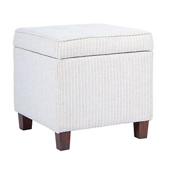 Square Storage Ottoman