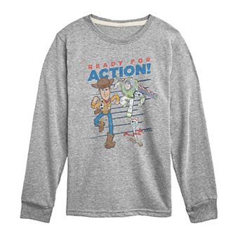 Boys 8-20 Disney / Pixar's Toy Story Ready For Action Long Sleeve Graphic Tee