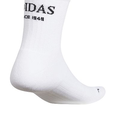 Men's adidas Cushioned Sport 3-Pack High Quarter Socks
