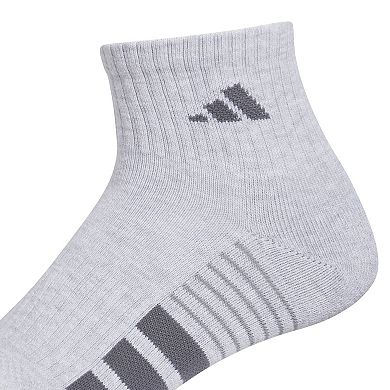 Men's adidas Cushioned 3-Pack Quarter Socks