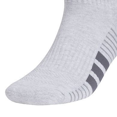 Men's adidas Cushioned 3-Pack Quarter Socks