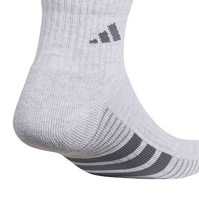 Men's adidas Cushioned 3-Pack Quarter Socks