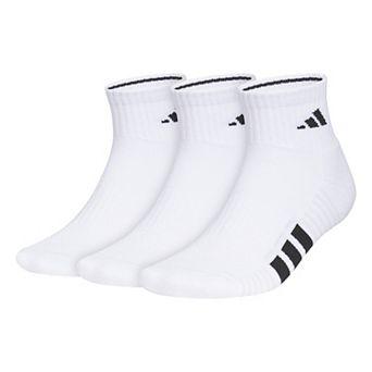 Men's adidas Cushioned 3-Pack Quarter Socks