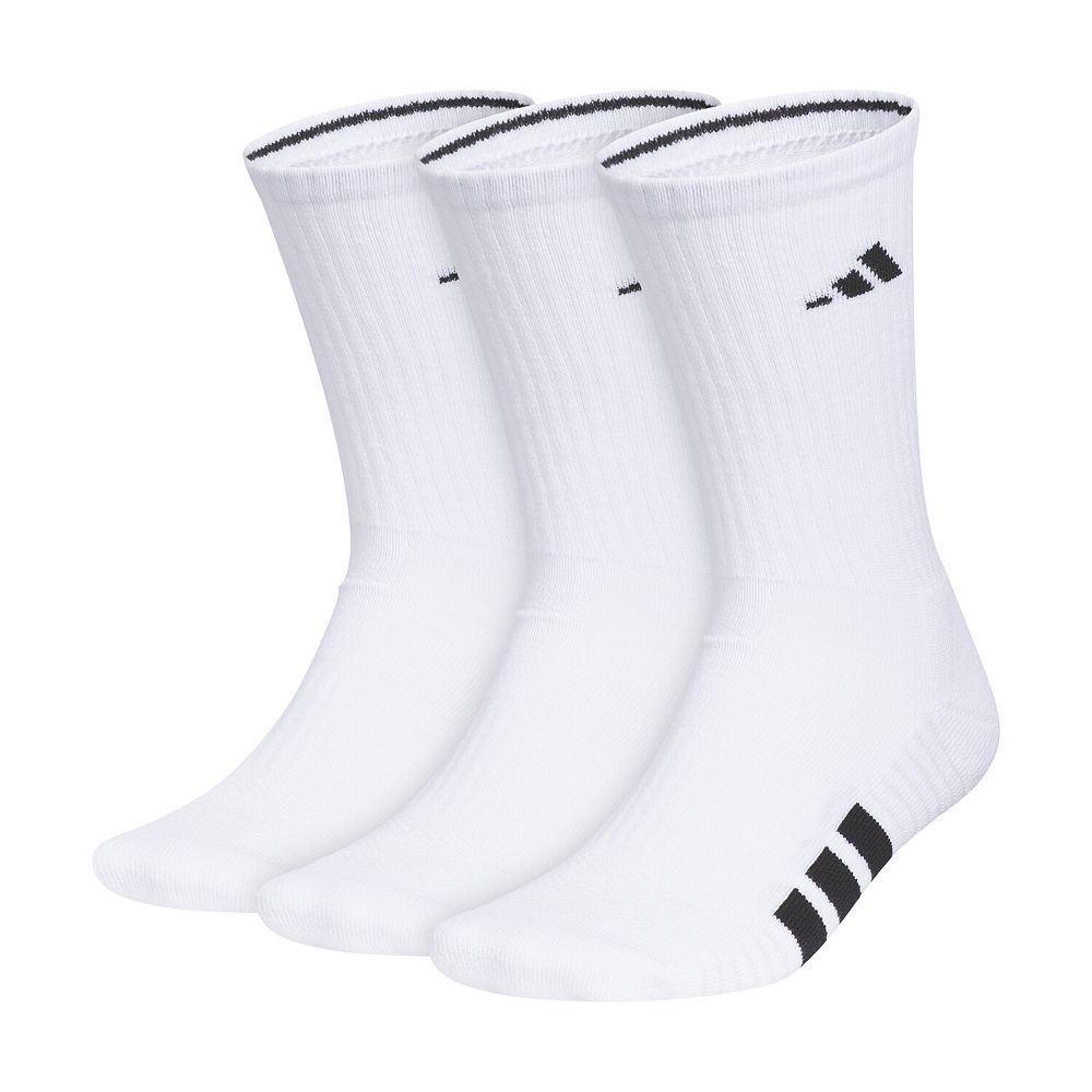 Men's adidas Cushioned 3-Pack Crew Socks