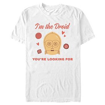 Men's Star Wars C-3PO I'm The Droid You're Looking For Graphic Tee