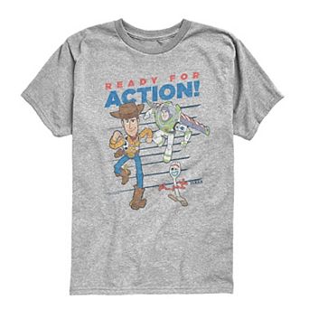 Boys 8-20 Disney / Pixar's Toy Story Ready For Action Distressed Graphic Tee
