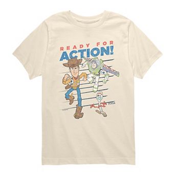 Boys 8-20 Disney / Pixar's Toy Story Ready For Action Distressed Graphic Tee