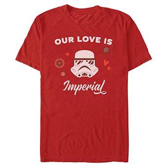 Men's Star Wars Stormtrooper Our Love Is Imperial Graphic Tee
