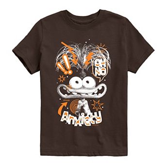 Boys 8-20 Disney / Pixar's Inside Out 2 Anxiety Portrait Doodle Graphic Tee