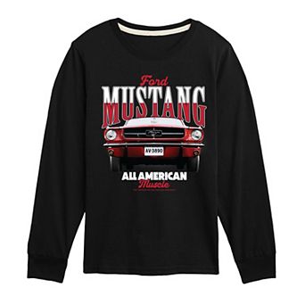 Boys 8-20 Ford Mustang All American Muscle Long Sleeve Graphic Tee