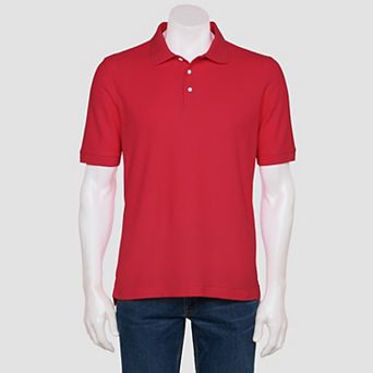 Men's Croft & Barrow® Relaxed Short Sleeve Pique Polo