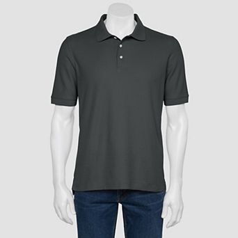 Men's Croft & Barrow® Relaxed Short Sleeve Pique Polo