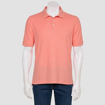 Men's Croft & Barrow® Relaxed Short Sleeve Pique Polo