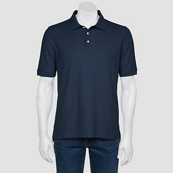 Men's Croft & Barrow® Relaxed Short Sleeve Pique Polo
