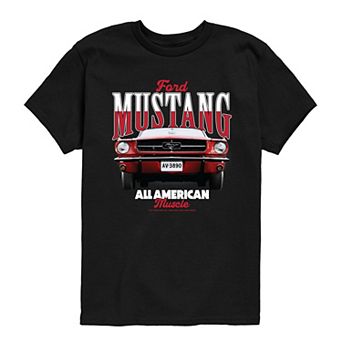Boys 8-20 Ford Mustang All American Muscle Graphic Tee