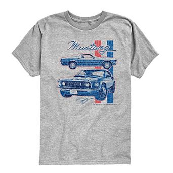 Boys 8-20 Ford Mustang Distressed Short Sleeve Graphic Tee