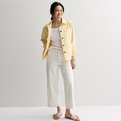 Women's Sonoma Goods For Life® High Rise Trouser Ankle Jeans