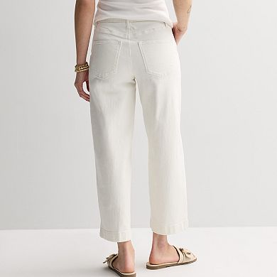 Women's Sonoma Goods For Life® High Rise Trouser Ankle Jeans