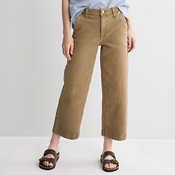 Women's Sonoma Goods For Life® High Rise Trouser Ankle Jeans