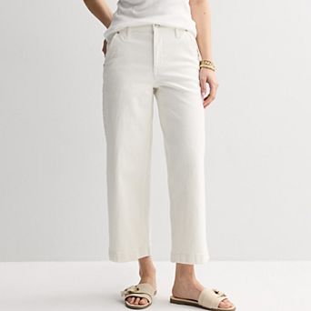 Women's Sonoma Goods For Life® High Rise Trouser Ankle Jeans