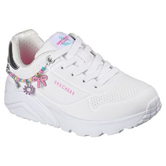 Skechers® UNO LITE CHARMING LITE Girls Cushioned Sneakers