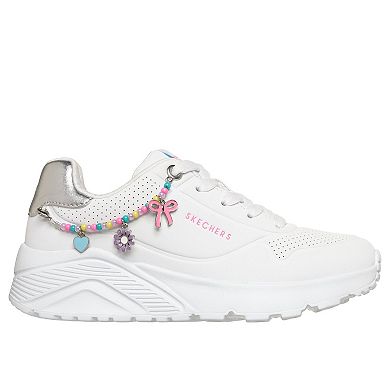 Skechers® UNO LITE CHARMING LITE Girls Cushioned Sneakers