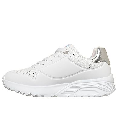 Skechers® UNO LITE CHARMING LITE Girls Cushioned Sneakers