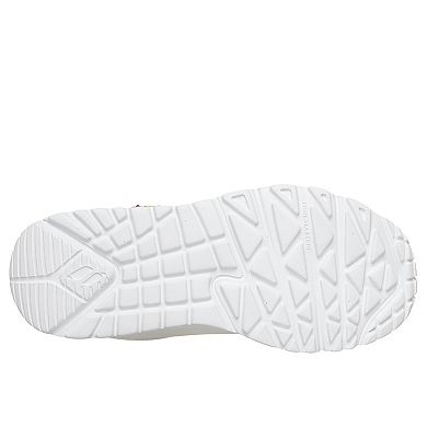 Skechers® UNO LITE CHARMING LITE Girls Cushioned Sneakers