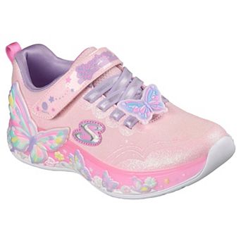 Skechers® S-LIGHTS Butterfly Bliss Girls Slip-On Sneakers