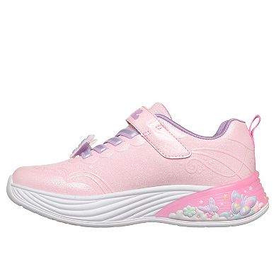 Skechers® S-LIGHTS Butterfly Bliss Girls Slip-On Sneakers