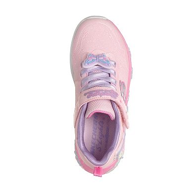 Skechers® S-LIGHTS Butterfly Bliss Girls Slip-On Sneakers