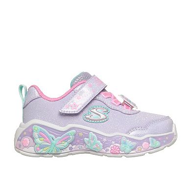 Skechers® S-LIGHTS Toddler Girls Slip-On Light-Up Sneakers Lil Butterfly Bliss