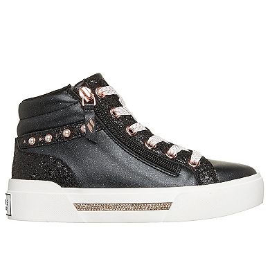 Skechers® Aura LX Girls Shimmer Slip-On Sneakers