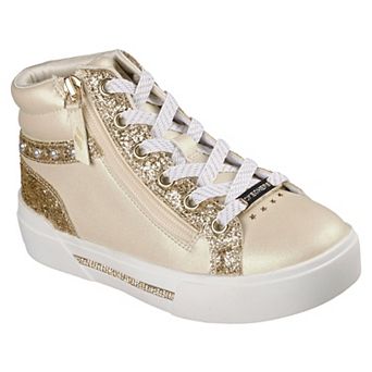 Skechers® Aura LX Girls Shimmer Slip-On Sneakers