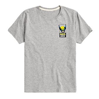 Boys 8-20 Wolverine Comic Panels Graphic Tee