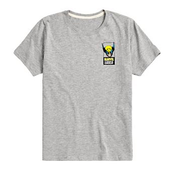 Boys 8-20 Wolverine Comic Panels Graphic Tee
