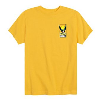 Boys 8-20 Wolverine Comic Panels Graphic Tee
