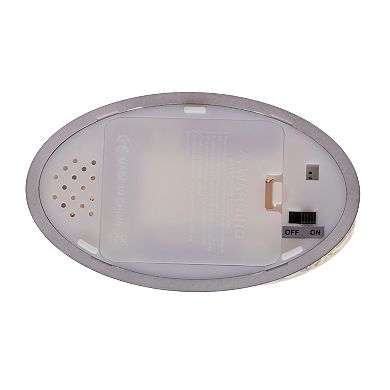 Kurt Adler 6.5-Inch Battery-Operated USB Halloween LED Village Scene Water Lantern