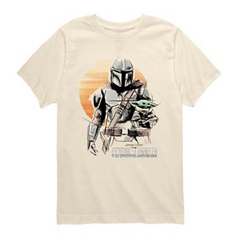 Boys 8-20 Star Wars The Mandalorian Distressed Graphic Tee