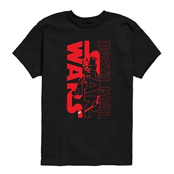 Boys 8-20 Star Wars Darth Maul Logo Graphic Tee