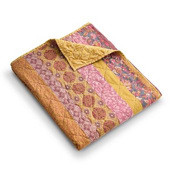 Greenland Home Fashions Marigold Quilted Throw Blanket