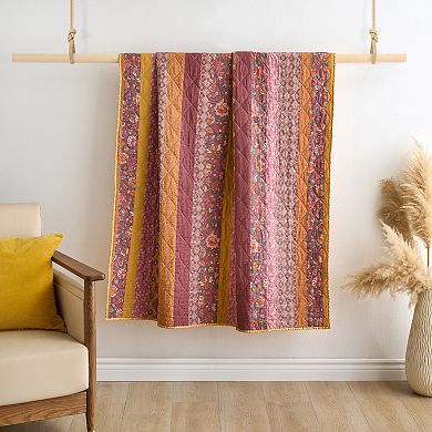 Greenland Home Fashions Marigold Quilted Throw Blanket