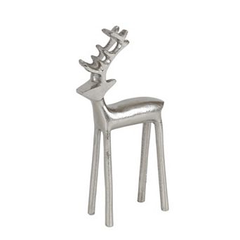 St. Nicholas Square® Silver Tone Deer Table Decor