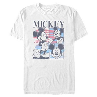 Men's Disney's Mickey Mouse Americana Sketches Graphic Tee