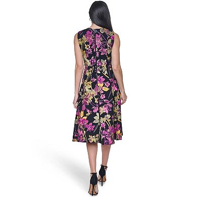 Women's Andrew Marc Sleeveless Flare Dress