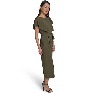 Women's Andrew Marc Flutter Sleeve Jumpsuit