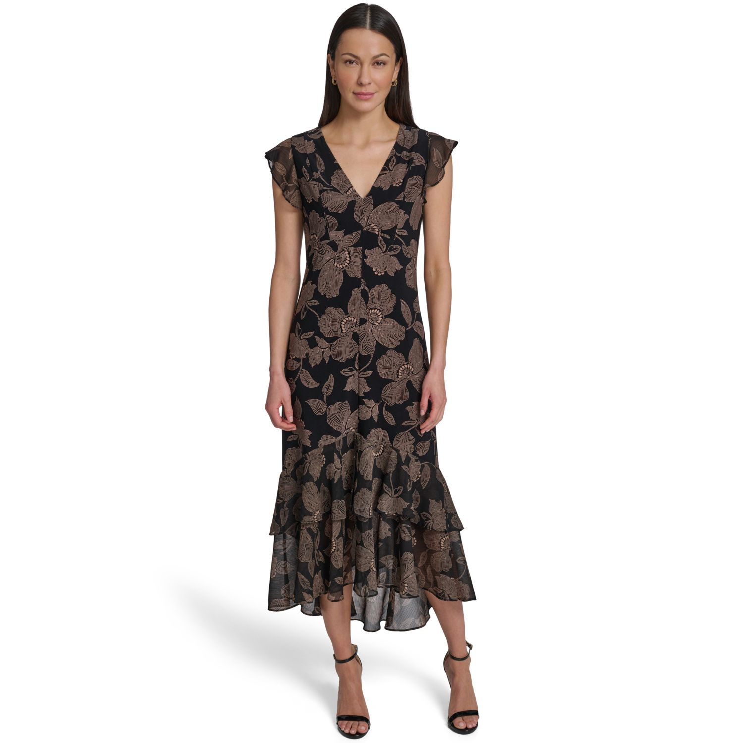 Женские платья Harper Rose Jersey Chiffon Midi Dress