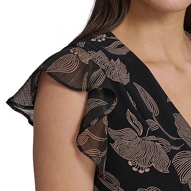 Women's Harper Rose Jersey Chiffon Midi Dress