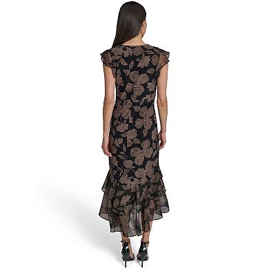 Women's Harper Rose Jersey Chiffon Midi Dress