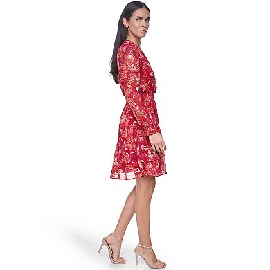Women's Harper Rose Smocked Waist Fit & Flare Dress